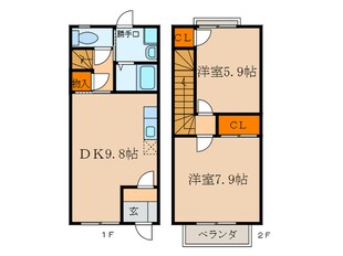 ファミールの物件間取画像